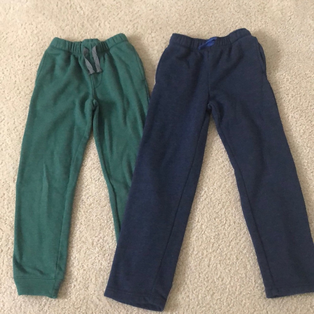 2 pairs boys Cat and Jack jogging pants